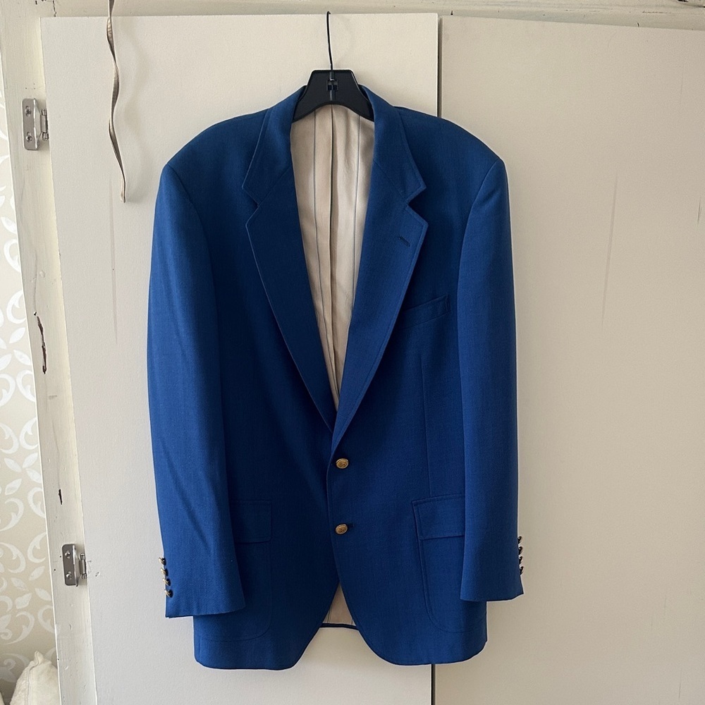 Lord & Taylor Royal Blue Men's Blazer